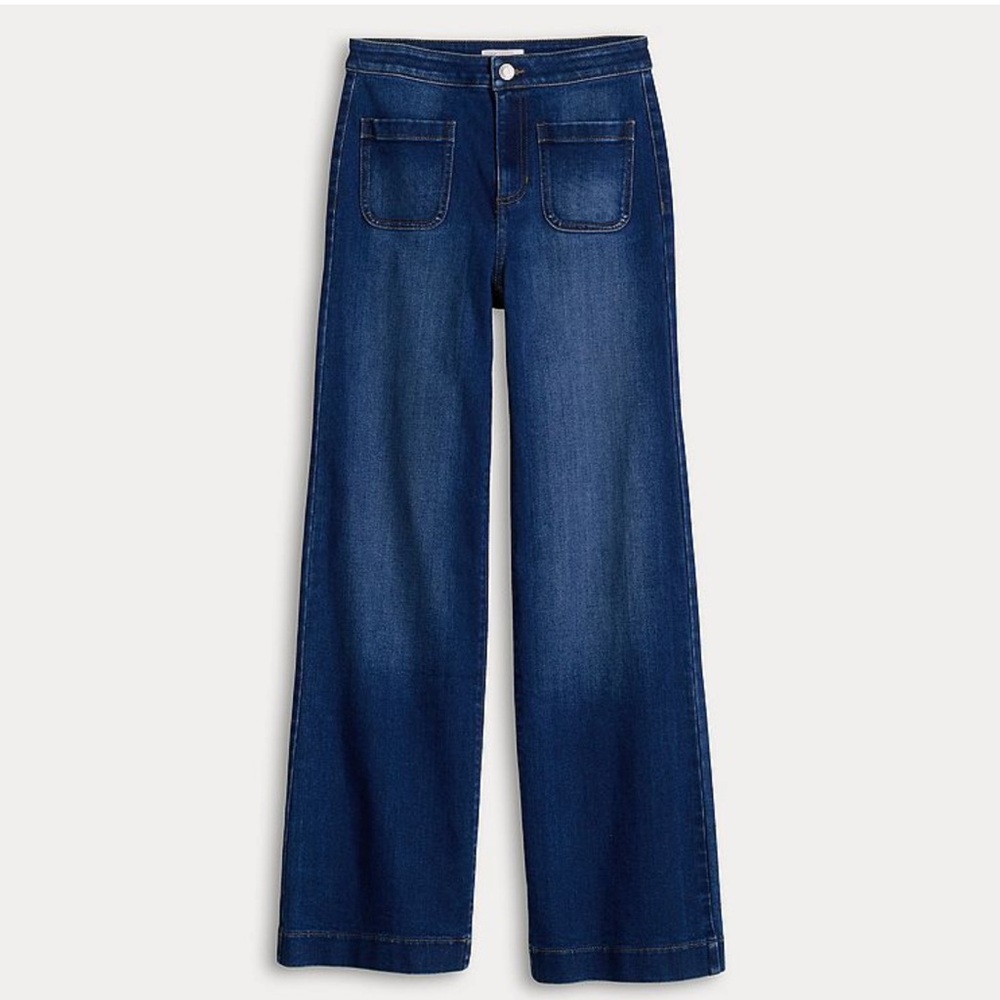 LC Lauren Conrad Dark Blue High-Rise Jeans